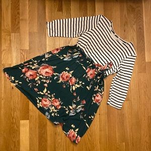 🍁Lux & Co Patterned Dress 📚